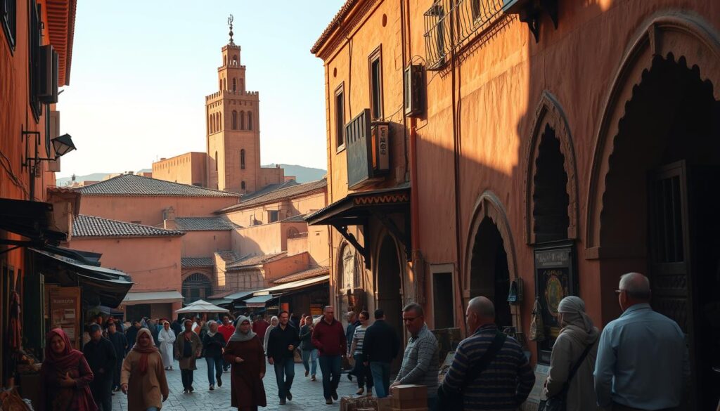 Morocco autumn medina exploration